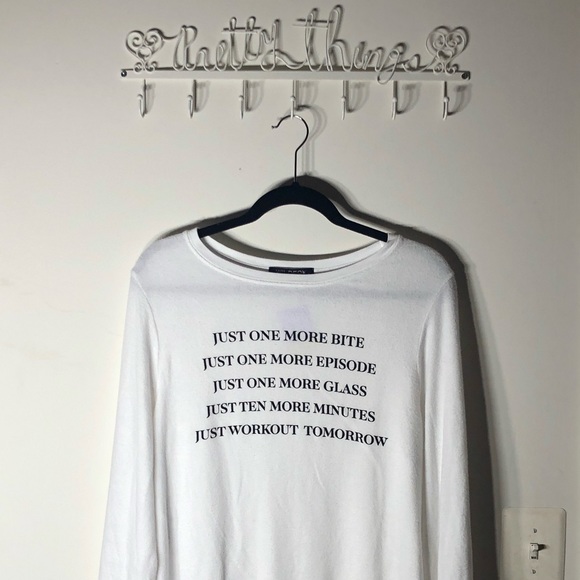 NWOT Wildfox “Just One More...” Jumper - Picture 2 of 5